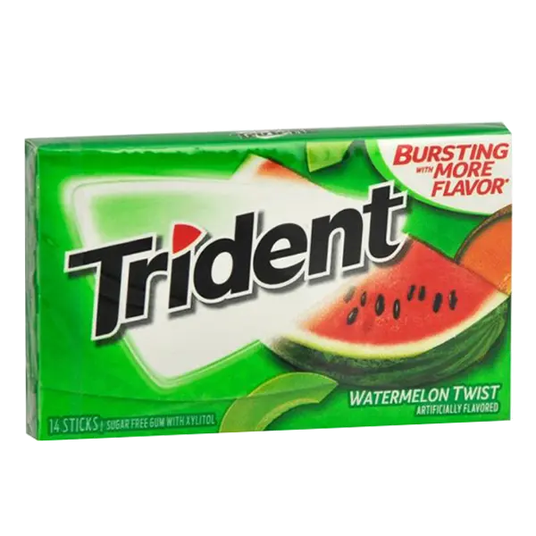 آدامس تریدنت هندوانه14عددی