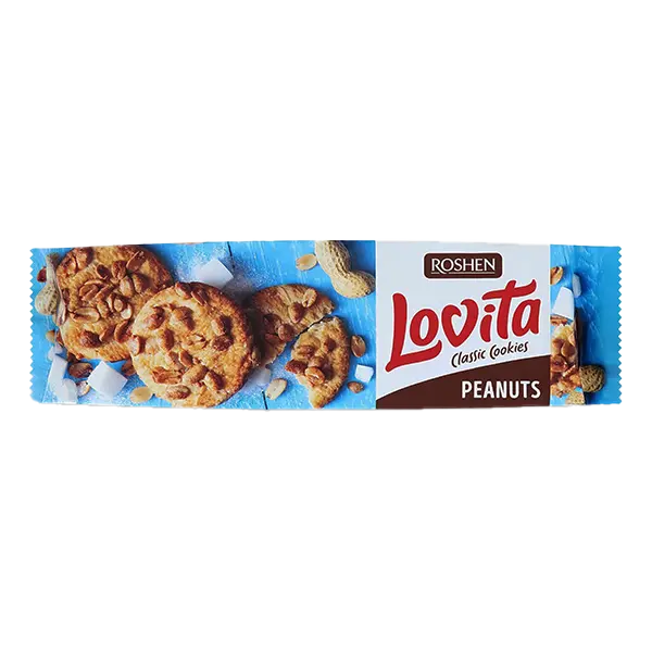 کوکی بادام زمینی لاویتا روشن ۱۵۰ گرم