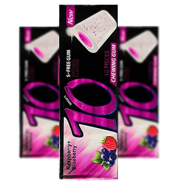 آدامس با طعم ميكس بري 10 (تن) 25 گرم