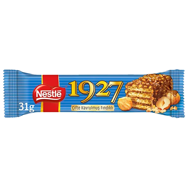 ویفر فندقی با روکش شکلات 1927نستله 31گرم