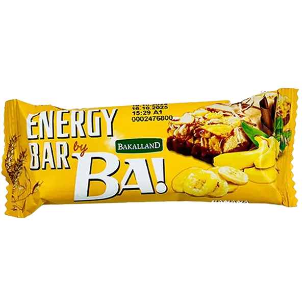 انرژی بار غلات و موز باکالند 40 گرم