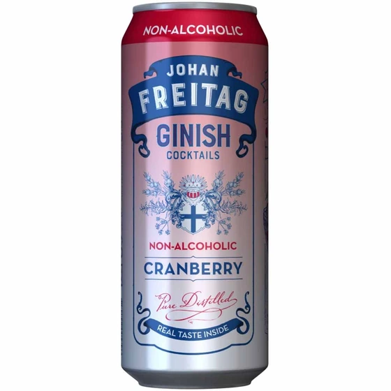 نوشیدنی کوکتل جین کرنبری جان فریتاگ حجم ۵۰۰ میلی