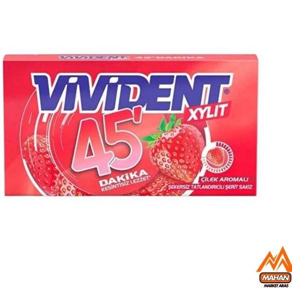 آدامس ویویدنت توت فرنگی 45دقیقه