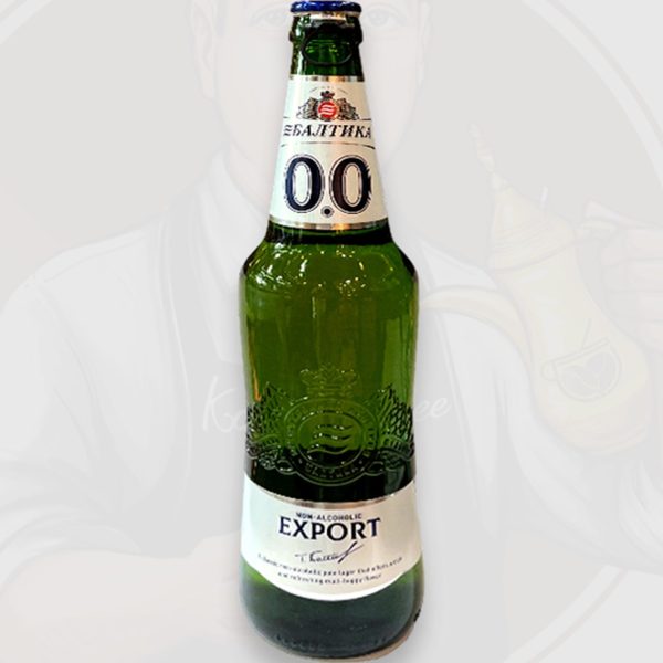آب جو بدون الکل بالتیکا شیشه 500میل