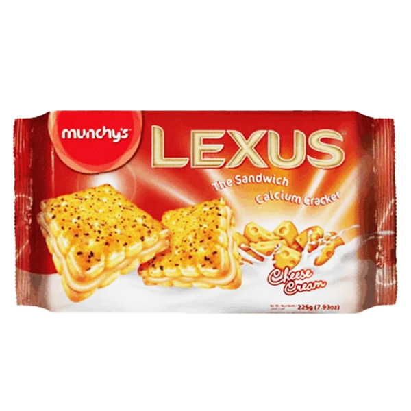 بیسکوییت کراکر پنیری لکسوس 225گرم