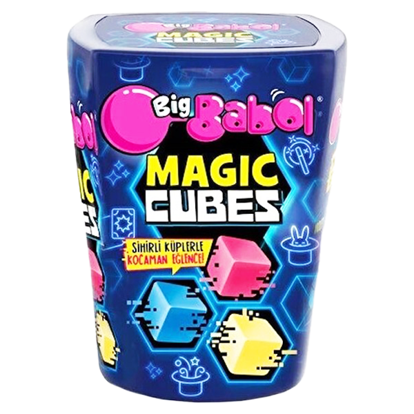 آدامس بیگ بابل مجیک کیوبز وزن ۸۶ گرم