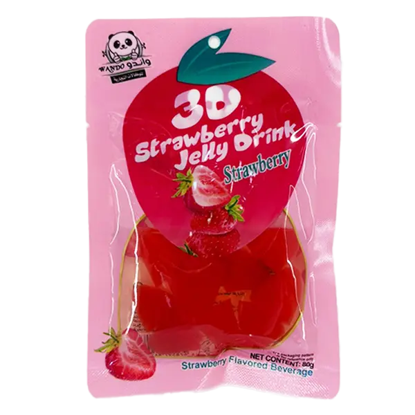 پاستیل خیس توت فرنگی 80گرم