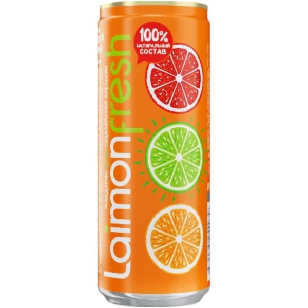 نوشیدنی لایمون فرش با طعم مرکبات ۳۳۰ میلی لیتری