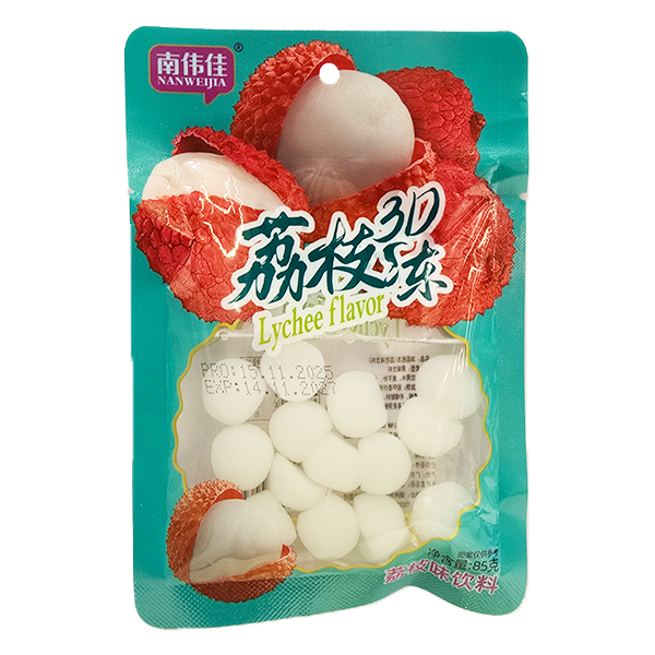 پاستیل خیس لیچی80گرم