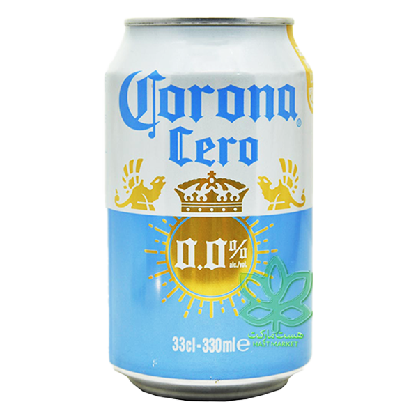 آبجو بدون الکل کرونا قوطی ۳۳۰ میل